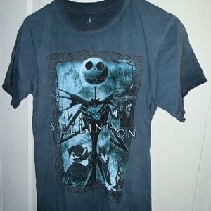 Disney Parks Jack Skellington Tee - Dark Blue